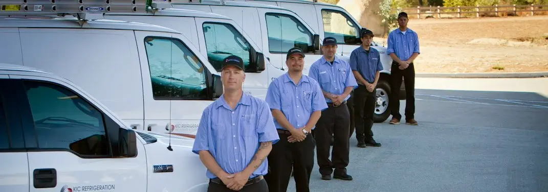 KIC Refrigeration crew ready for Mini Split Repair jobs across Orange Beach